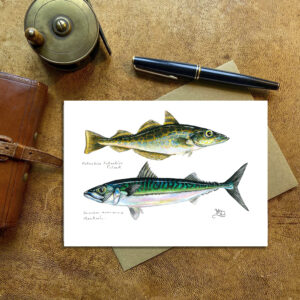 Pollock and Mackerel Card