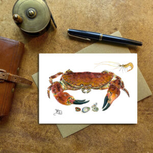 Male Crab Card