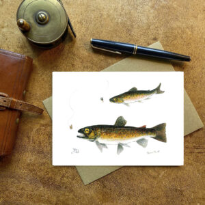 Brown Trout Card