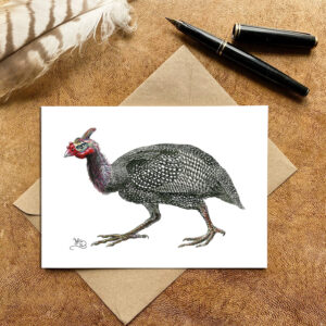 Guinea Fowl Card