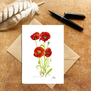 Poppy Card