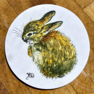 Baby bunny coaster
